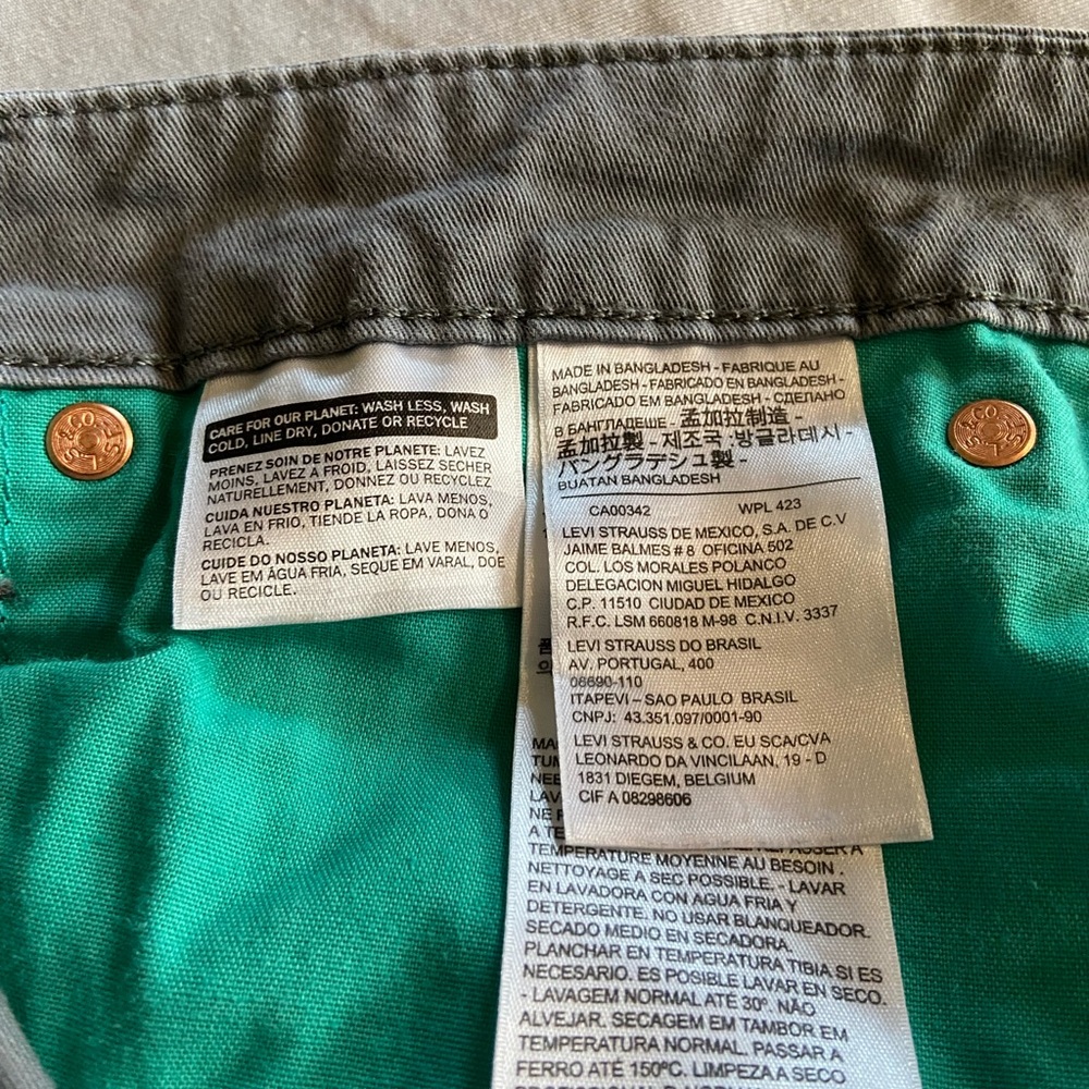 Levi’s gray men jeans. Very good condition. See pictures for measurements